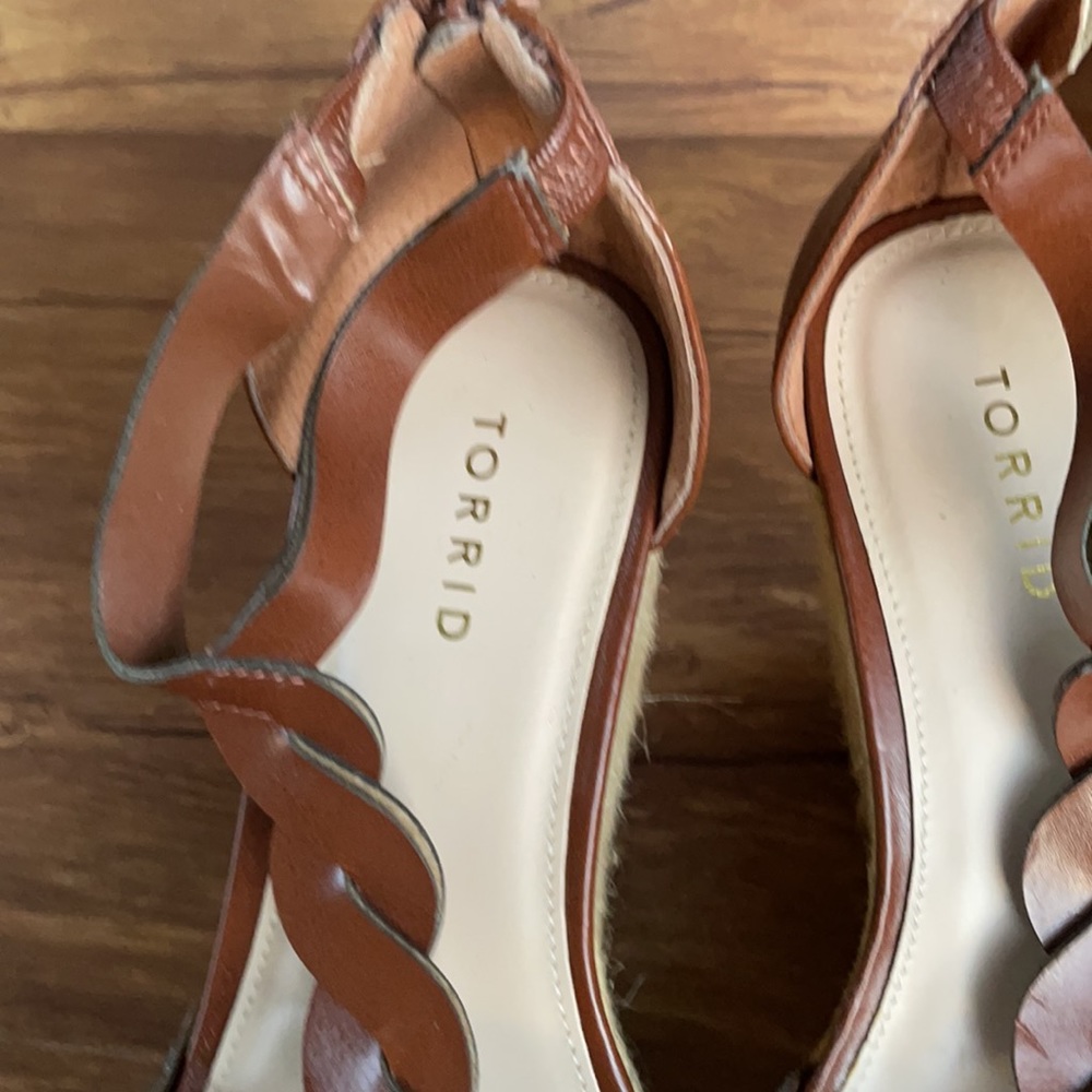 Torrid women’s wedge size 10 W - Picture 5 of 8